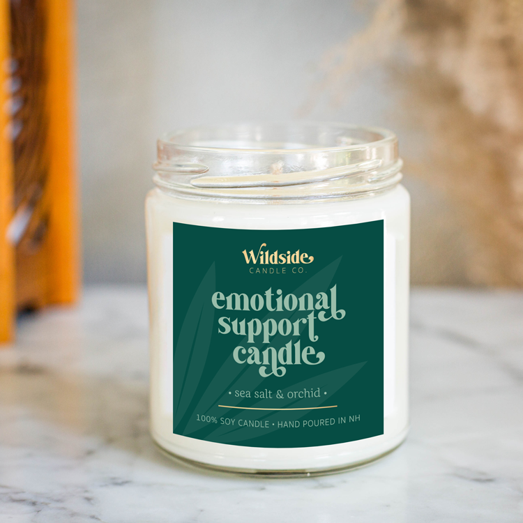 emotional support candle