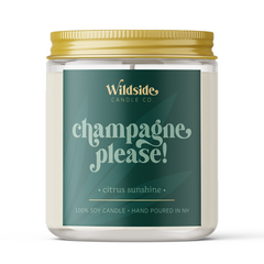 Champagne　 Kill me if You can champagne please! - Wildside Candle Company