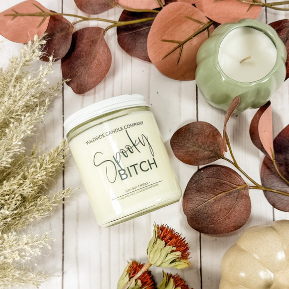 Spooky Bitch Fall Candle - Choose your Scent!