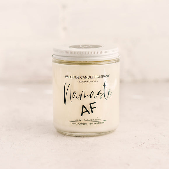 Namaste AF  Hand Poured Soy Candle